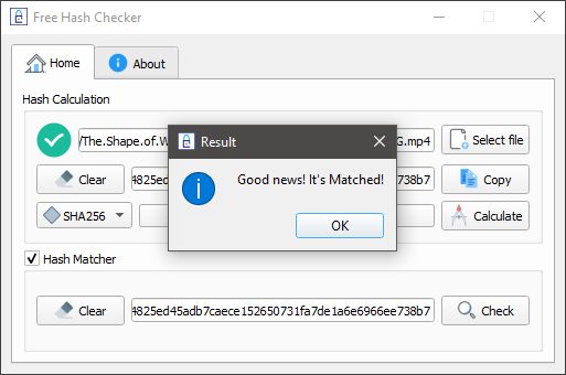 Free Hash Checker