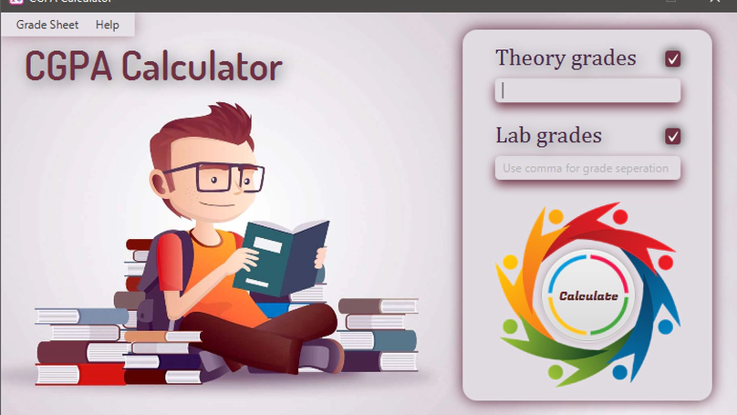 GPA Calculator JavaFX (Desktop Application)